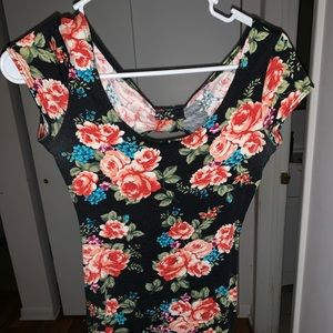 Short tight mini dress